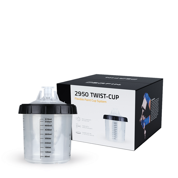 PPS Engangsbeger 400ml-600ml Twist Cup - Silco