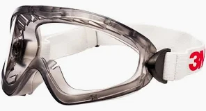 3M Vernebrille med heldekkende klart glass