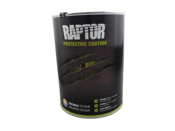Raptor bedliner Tintable - 5L - Upol