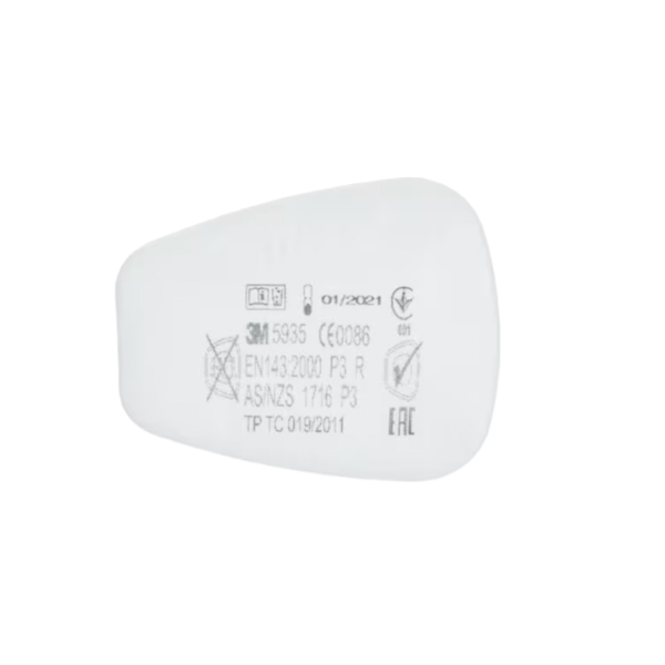 3M PARTIKKELFILTER P3 TIL  HALVMASKE PK A 10 PAR