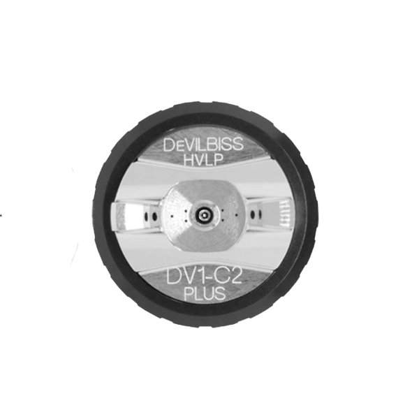 DV1-100-C2+HVLP AIR CAP KIT (CLEAR)