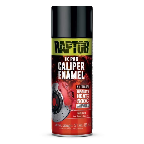 RAPTOR Caliper Enamel Real Red