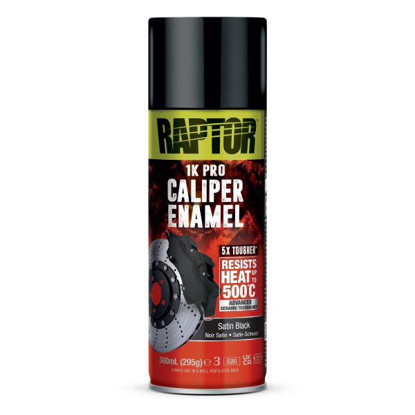 RAPTOR Caliper Enamel Satin Black