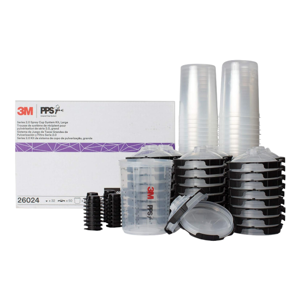 3M PPS 2.0 LOKK/INNERKOPP 200µ 50pk 850ML